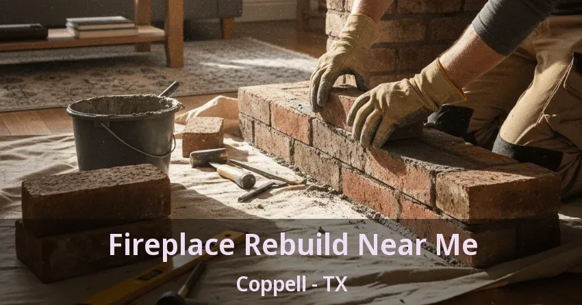 Fireplace Rebuild Near Me Coppell - TX