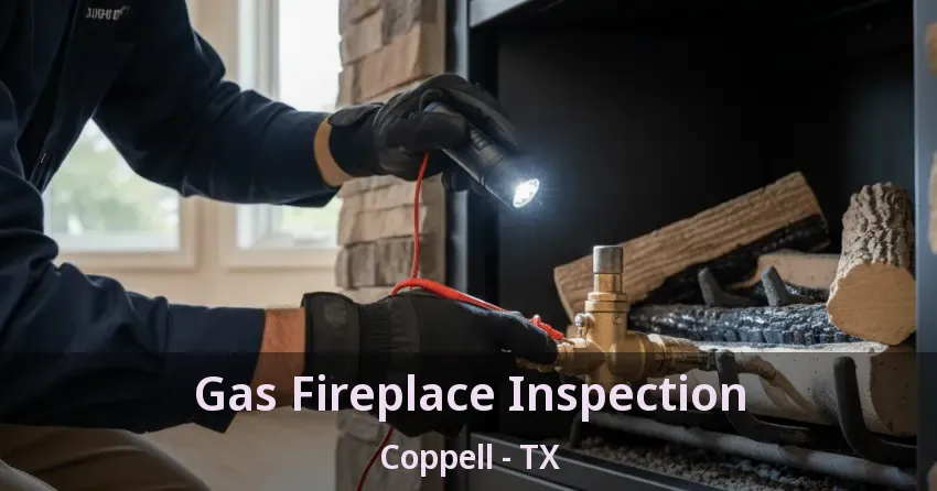 Gas Fireplace Inspection Coppell - TX
