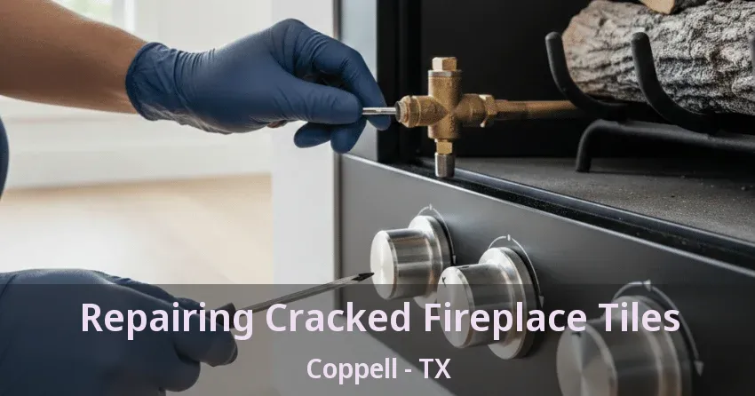 Repairing Cracked Fireplace Tiles Coppell - TX